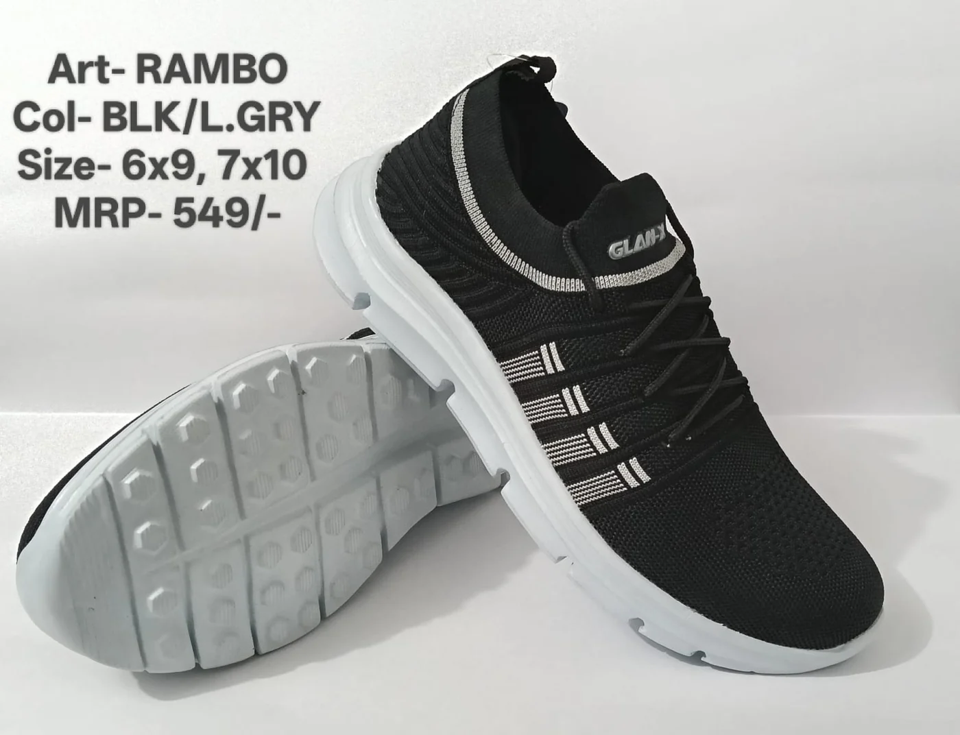 Rambo Black / L.Grey product view 1