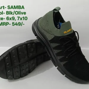 Samba Black / Olive product view 1
